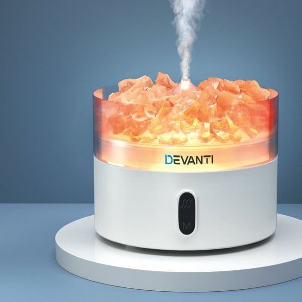 Aroma Diffuser Aromatherapy Essential Oils Air Humidifier Led Crystal Image 8