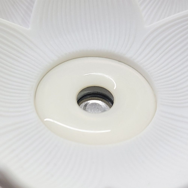 Aromatherapy Diffuser Ceramic Essential Oils Air Humidifier Lotus Image 3