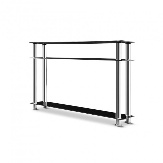 Entry Hall Console Table - Black & Silver Image 4