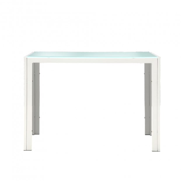 5 Piece Dining Table Chair Set - White Image 4