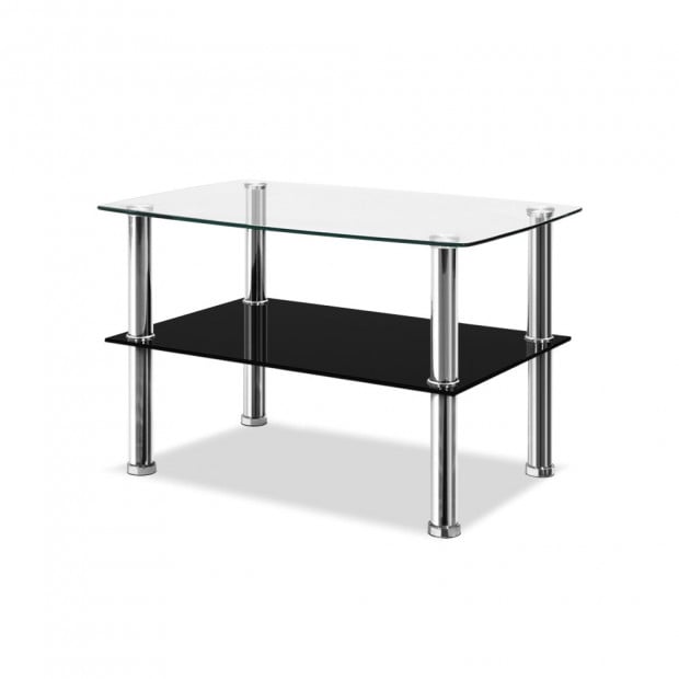 Dumor 90cm Glass Coffee Table