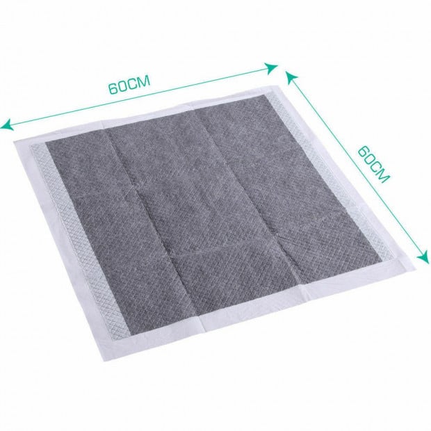 100 Pcs 60x60cm Charcoal Pet Puppy Toilet Training Pads Image 4