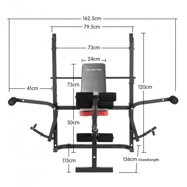 Powertrain Multi Home Gym Bench Press Image 3