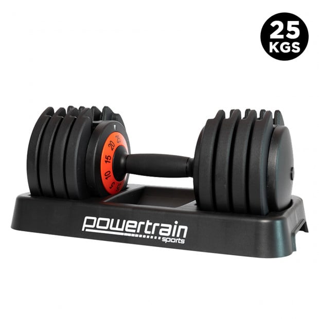 Powertrain GEN2 Pro 25kg Adjustable Dumbbell Weights Image 13