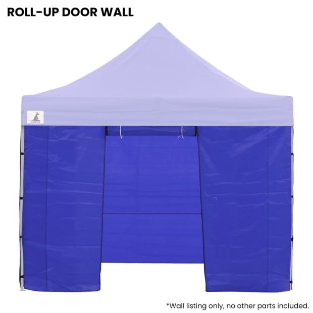 Wallaroo 3x3 Gazebo Blue Pop-Up Replacement Door Wall Marquee Image 2