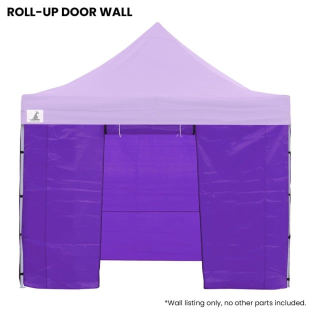 Wallaroo 3x3 Gazebo Purple Pop-Up Replacement Door Wall Marquee Image 2