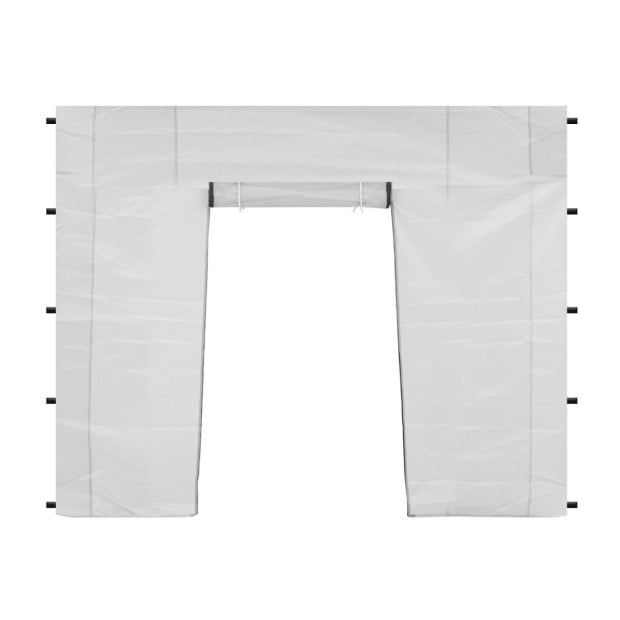 Wallaroo 3x3 Gazebo White Pop-Up Replacement Door Wall Marquee Image 3