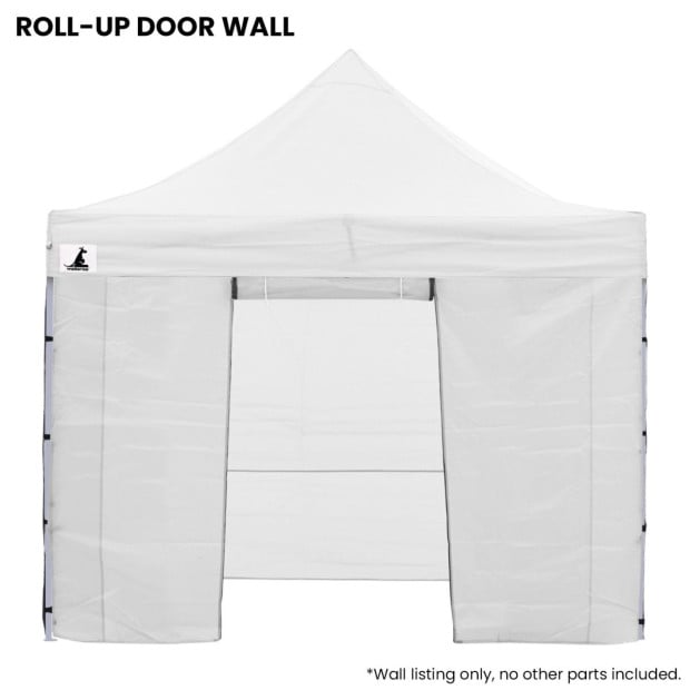 Wallaroo 3x3 Gazebo White Pop-Up Replacement Door Wall Marquee Image 4