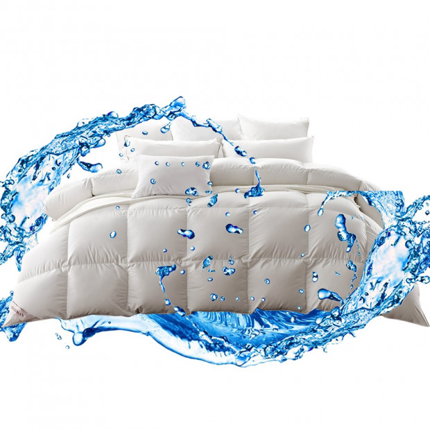 700gsm Goose Down Feather Duvet Quilt All Season King Single Size Image 3
