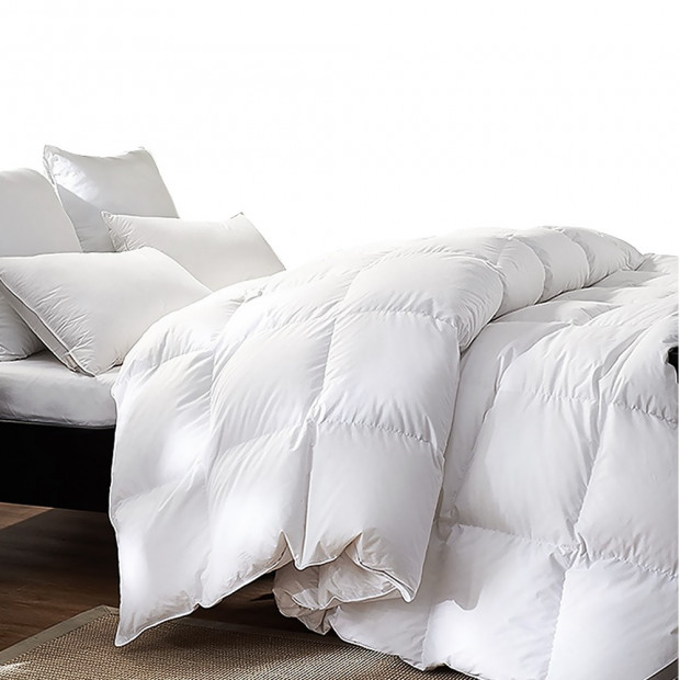 700gsm Goose Down Feather Duvet Quilt All Season King Single Size Image 2
