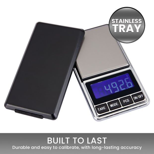 Digital Electronic Pocket Scales 500gm x 0.1gm Image 4