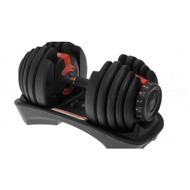 Powertrain 24kg Adjustable Dumbbell Home Gym Weights Image 3