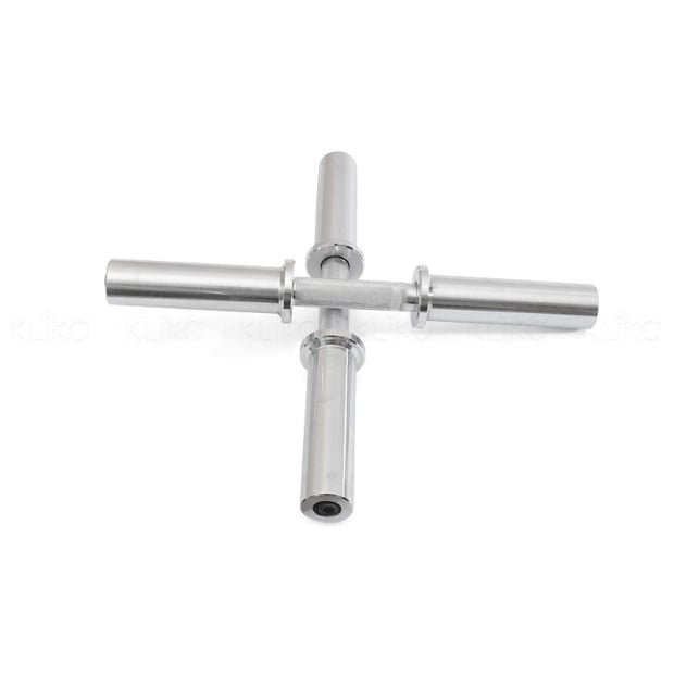 Pair Olympic 50mm Dumbbell Weight Bars Image 4