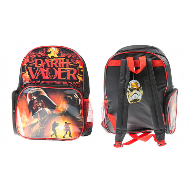 Darth Vader Kids Backpack Bag Image 3