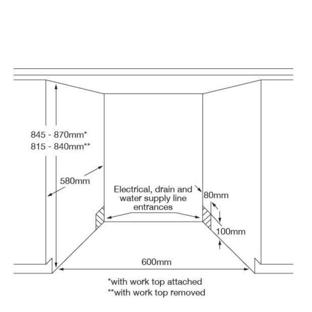 Kleenmaid Freestanding/Built Under Dishwasher 60cm DW6030 Image 6