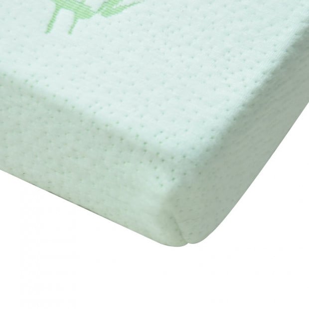 DreamZ 5cm Thickness Foam Mattress Topper Bamboo Fabric Queen Image 2