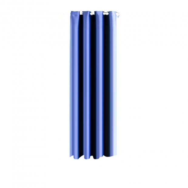 Single Panel Blockout Curtains Panels Blue 180x230cm