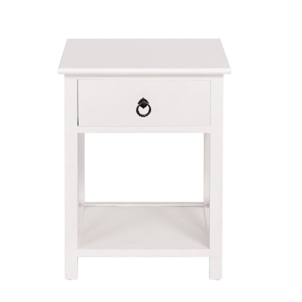 2x Bedside Tables Drawers Side Table Cabinet Nightstand Bedroom Image 2