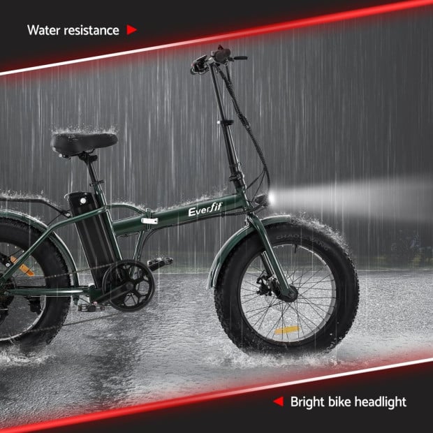 20 Inch Folding Electric Bike Urban City Bicycle Ebike Rechargeable Image 5