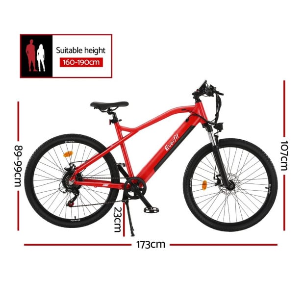 26 Inch Electric Bike Mountain Bicycle Ebike Built-in Battery 250w Image 2