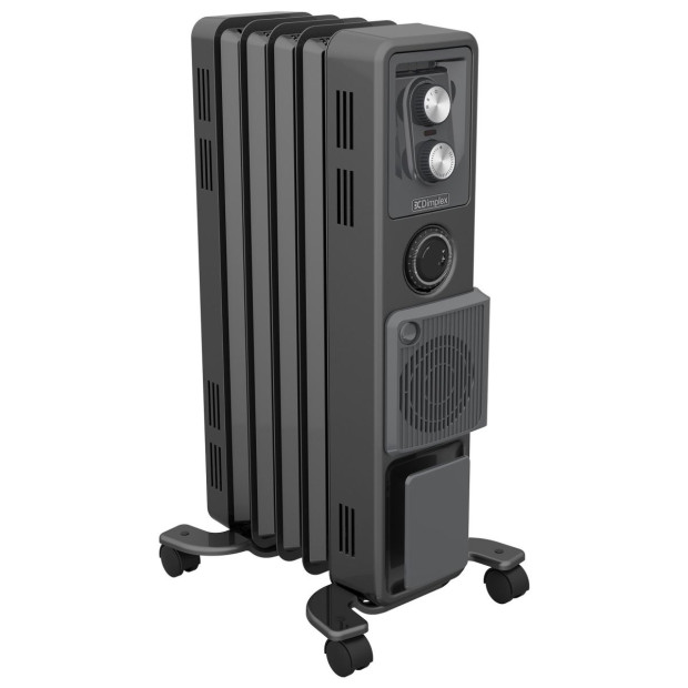 Dimplex Oil Free 1.5kW Column Heater w/ Turbo Fan and Timer in Black Image 2