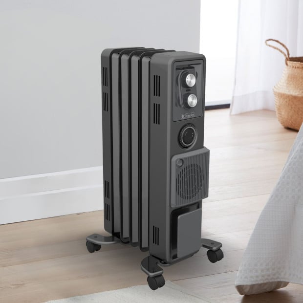 Dimplex Oil Free 1.5kW Column Heater w/ Turbo Fan and Timer in Black Image 8