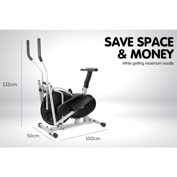 2-in-1 Powertrain Elliptical Cross Trainer & Exercise Bike Image 7