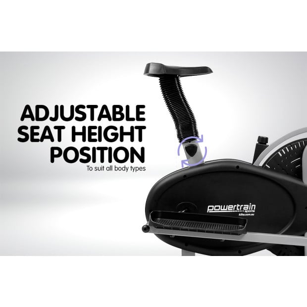 2-in-1 Powertrain Elliptical Cross Trainer & Exercise Bike Image 4