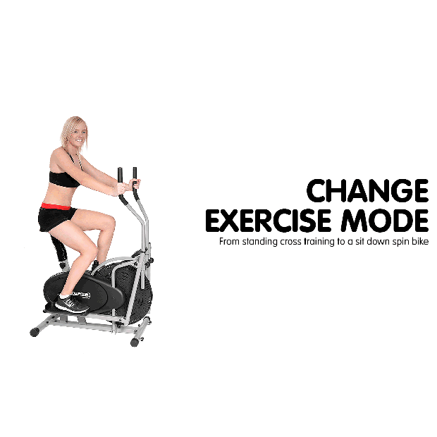 2-in-1 Powertrain Elliptical Cross Trainer & Exercise Bike Image 10