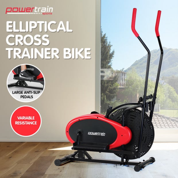 Powertrain Elliptical Cross Trainer Exercise Bike Image 2