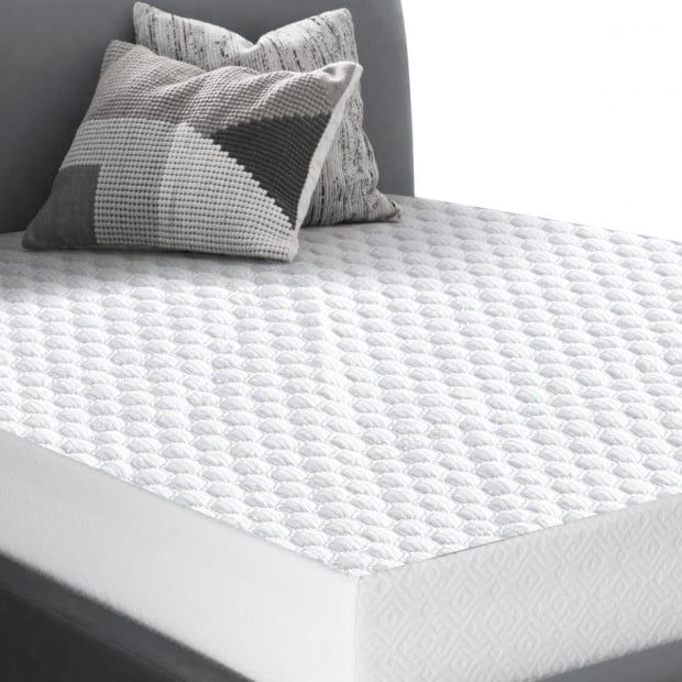 Dreamz Waterproof Fully Fitted Cooling Mattress Protector - Double
