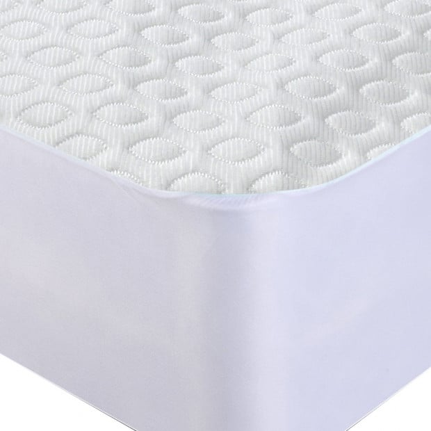 Dreamz Waterproof Fully Fitted Cooling Mattress Protector - Double Image 2