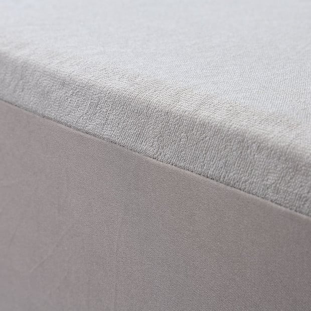 DreamZ Queen 152x203x35cm 100% Cotton Waterproof Mattress Protector Image 4