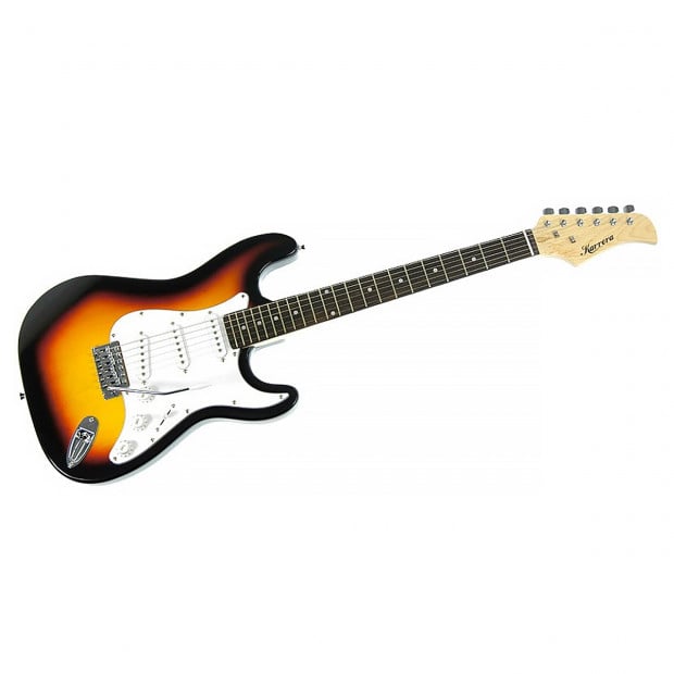 Karrera Full Size Electric Guitar - Sunburst