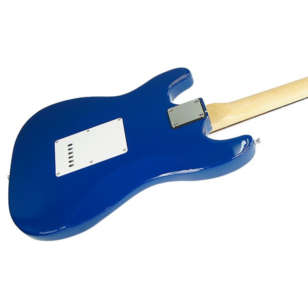 Karrera Full Size Electric Guitar - Blue Image 2