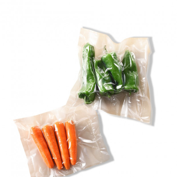 200pcs Heat Grade Vacuum Bags 16.5x25cm