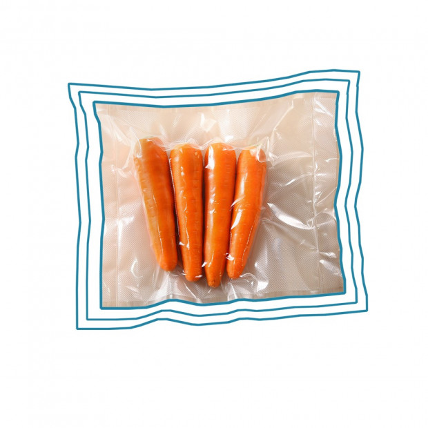 200pcs Heat Grade Vacuum Bags 16.5x25cm Image 2