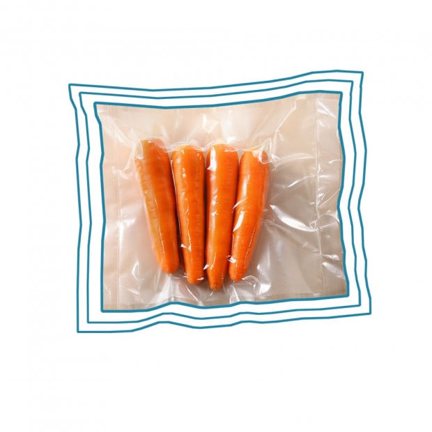 500pcs Heat Grade Vacuum Bags 16.5x25cm Image 2