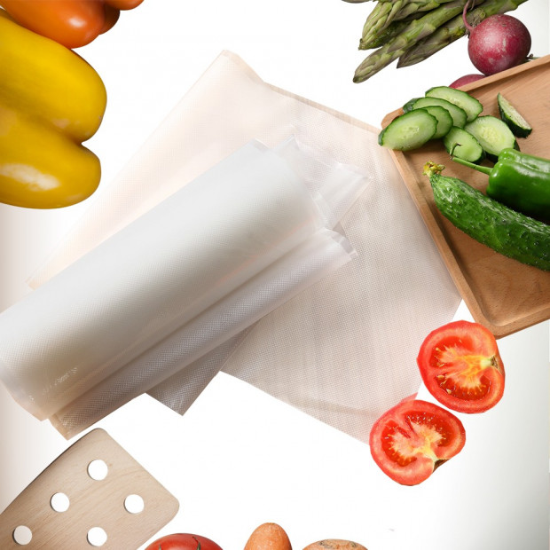 200pcs Heat Grade Vacuum Bags 16.5x25cm Image 4