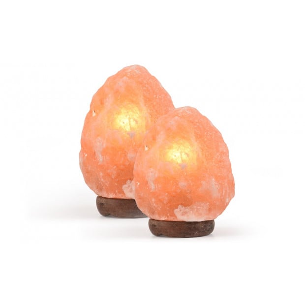 Himalayan Salt Lamp Natural Crystal Rock Dimmer Night Light 5-7kg Image 3