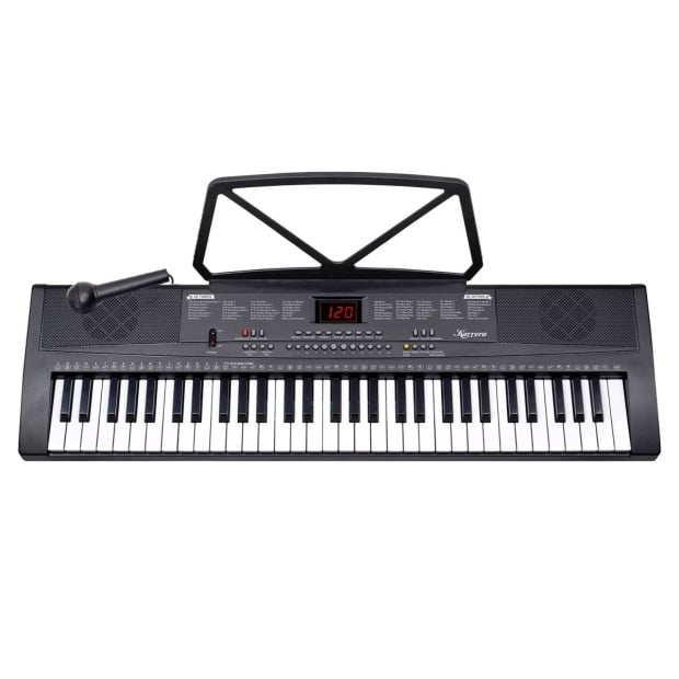 Karrera 61-Key Electronic Piano Keyboard 75cm - Black CHJ-61-75 Image 2
