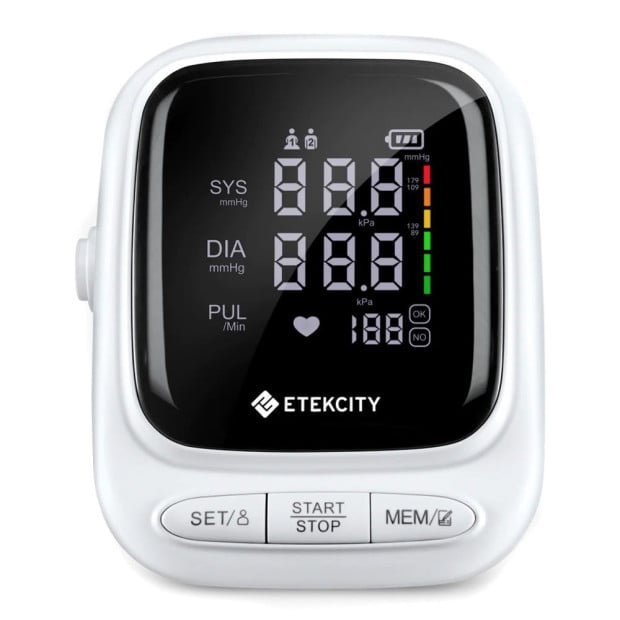 Etekcity Smart Blood Pressure Monitor - White Image 4