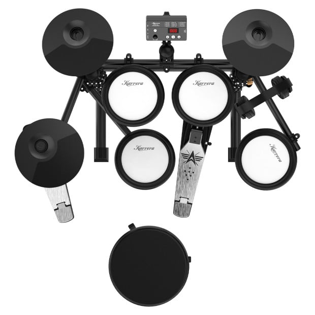 Karrera TDX-16 Electronic Drum Kit with Pedals Image 13