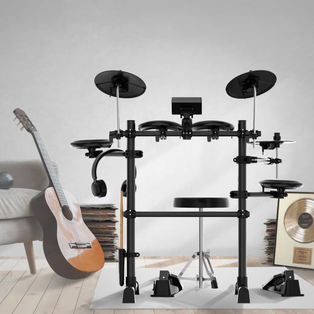 Karrera TDX-16 Electronic Drum Kit with Pedals Image 19