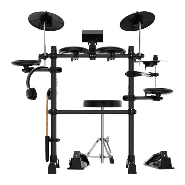 Karrera TDX-16 Electronic Drum Kit with Pedals Image 6