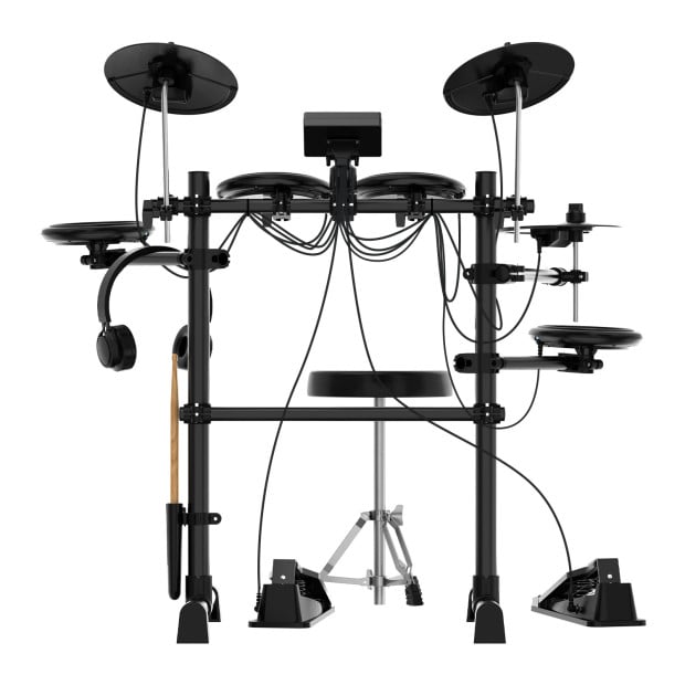 Karrera TDX-16 Electronic Drum Kit with Pedals Image 3