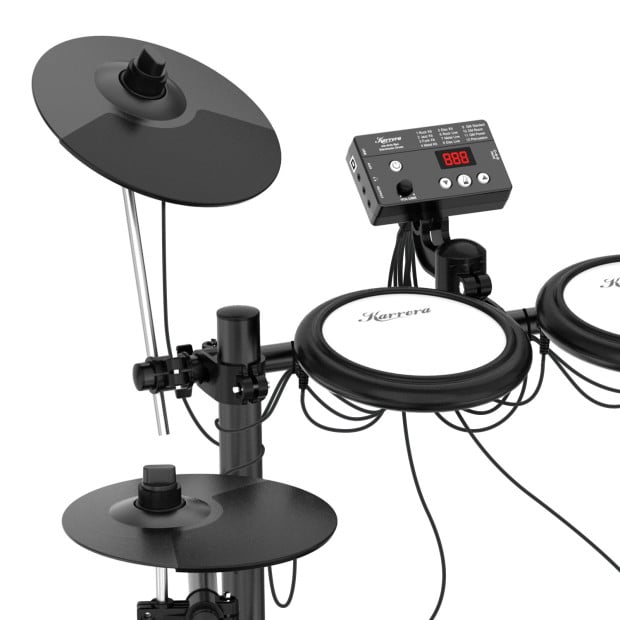 Karrera TDX-16 Electronic Drum Kit with Pedals Image 8