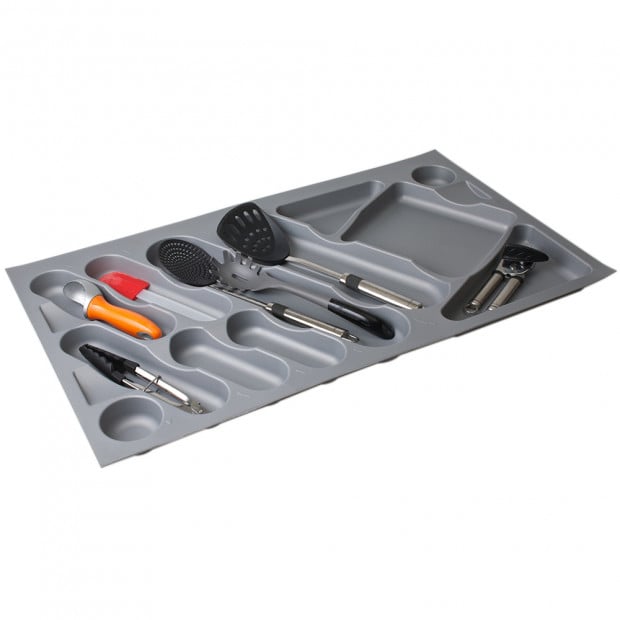 900mm Kitchen Drawer Organiser Hard Plastic