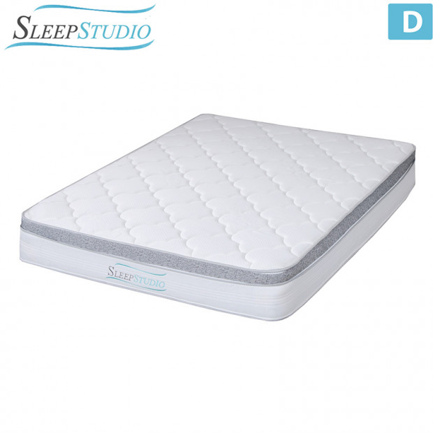 Latex Foam Euro Top Spring Mattress - Double