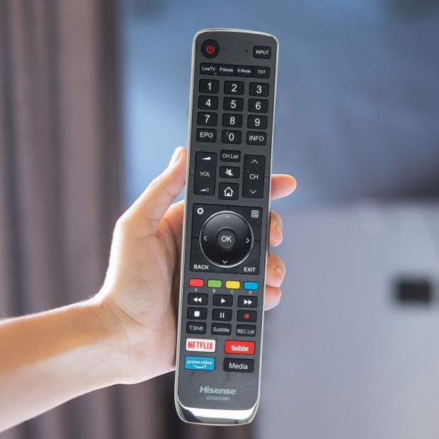 Genuine Hisense EN3AG39H TV Remote Control Image 4
